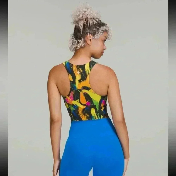 Lululemon Wunder Train Racerback Tank Size 6
Black Neon Multi - Picture 3 of 9